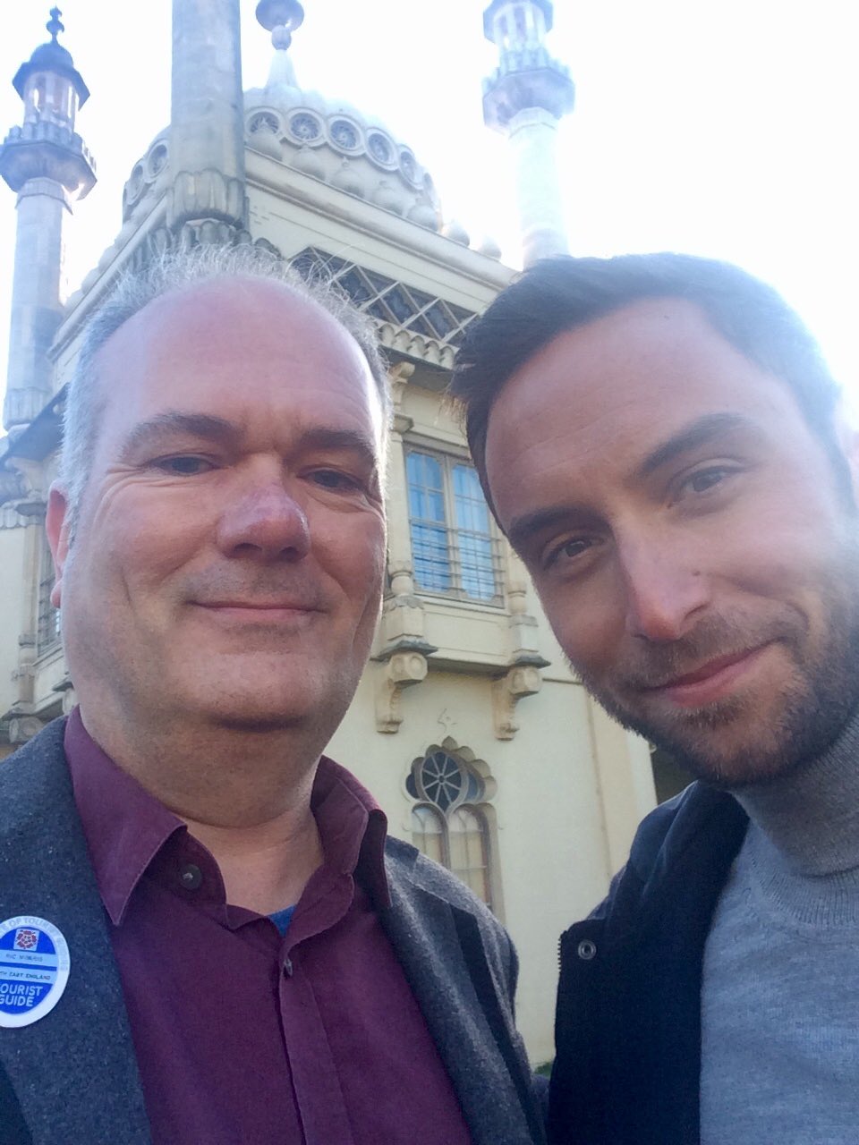 Måns shooting in Brighton Palace Pier for Eurovision You Decide BBC 2