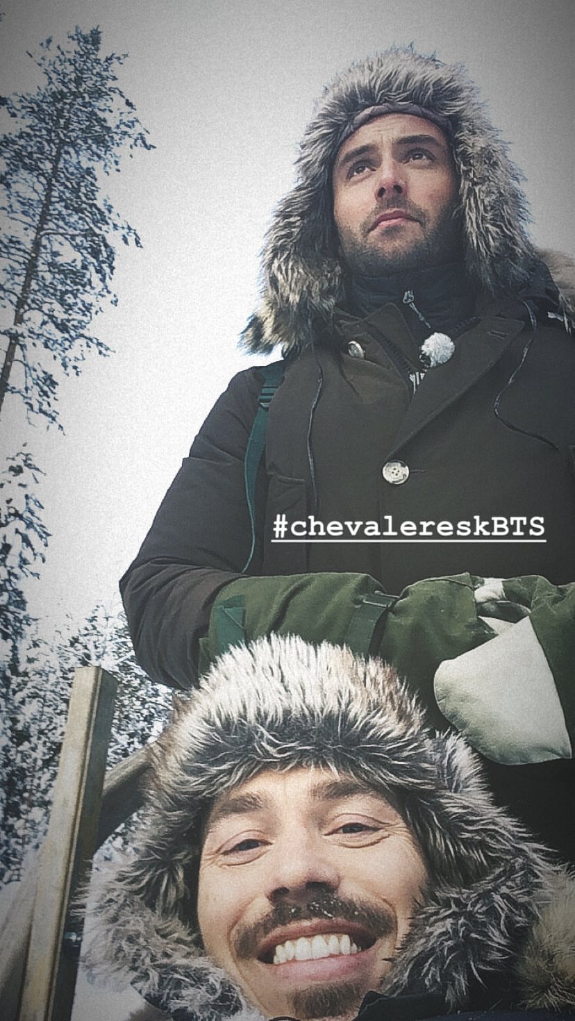 Chevaleresk season 2 on set – here we go again !