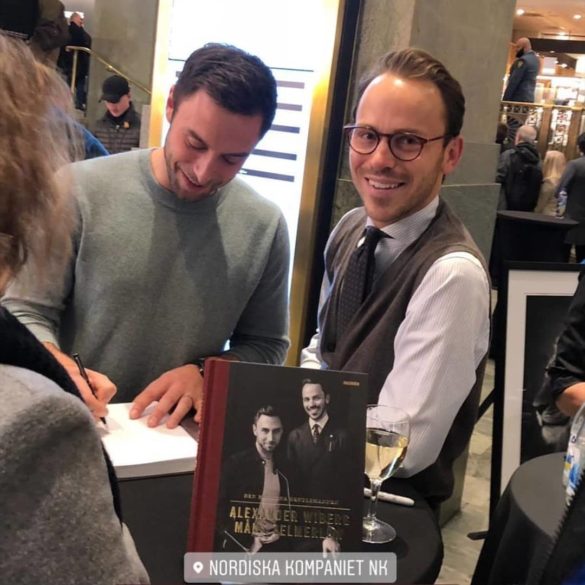 Busy days in Stockholm for Måns !