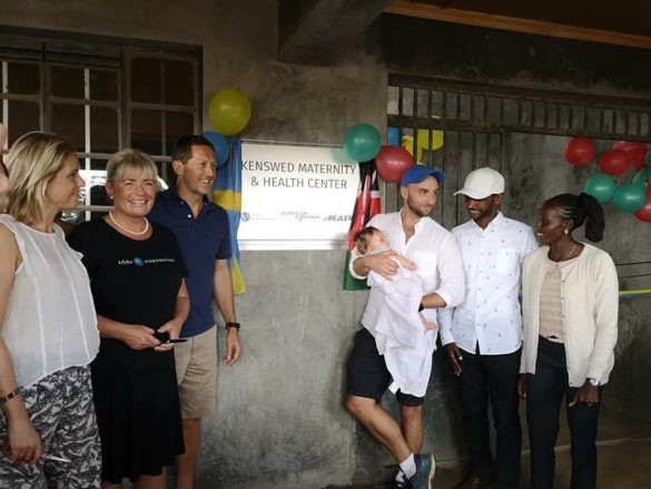 Inauguration of the Kenswed Maternity & Health Center !