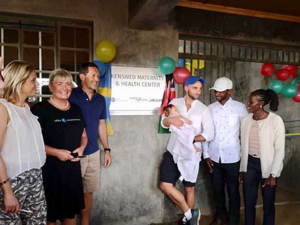 Inauguration of the Kenswed Maternity & Health Center !