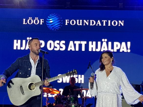 Charity concert with Lööf Foundation